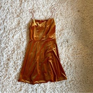 Urban outfitters velvet skater dress